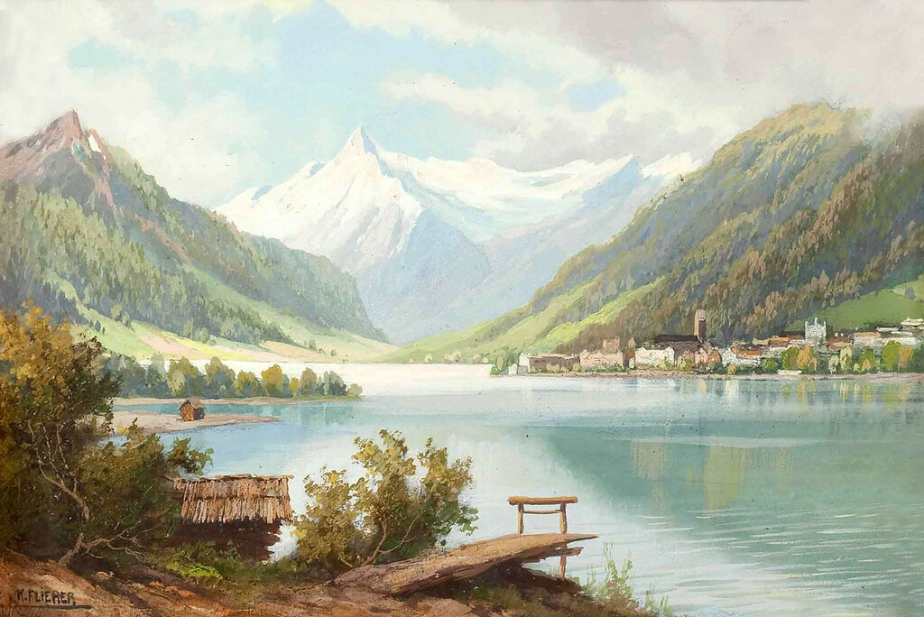 Шале художник картины